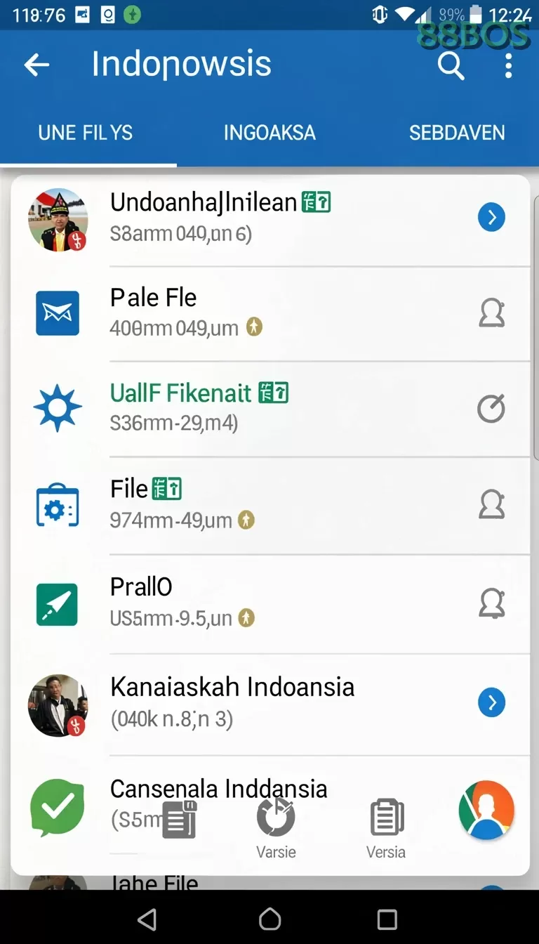 Cuplikan layar COLOKSGP — aktivitas